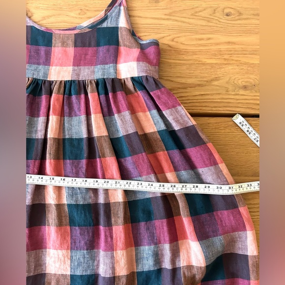Linen check sundress - Picture 8 of 11